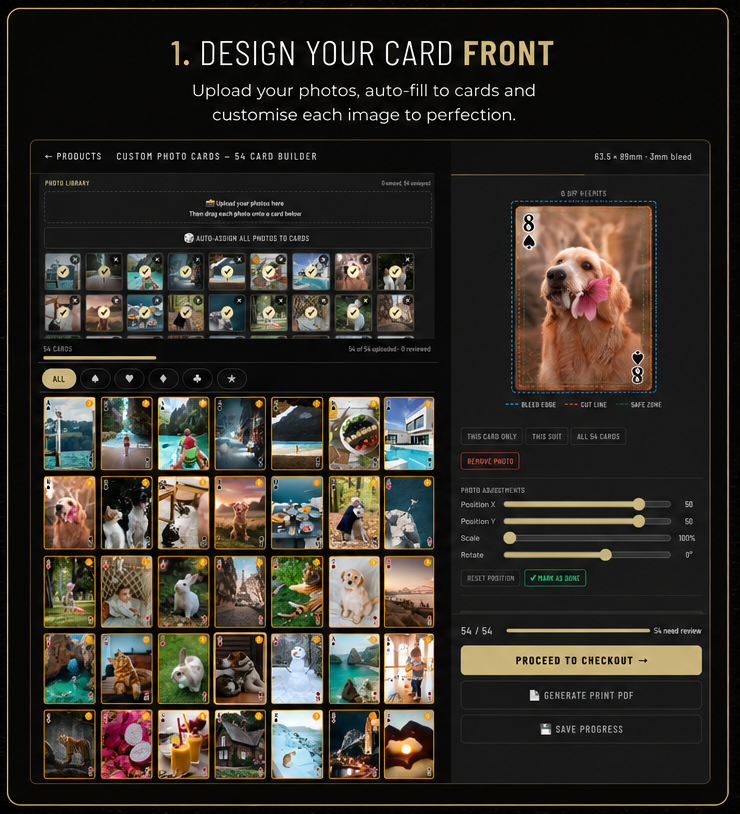 1. Design Your Card Front
